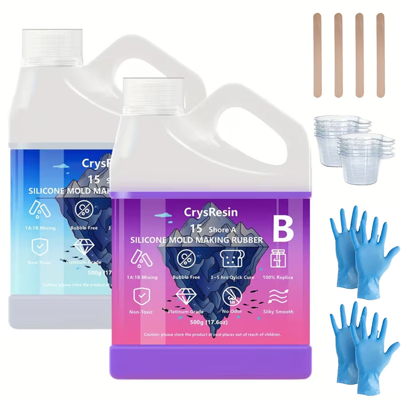 500ml 2 Bottles Liquid Silicon - огляд і ціна Soap Making Liquid