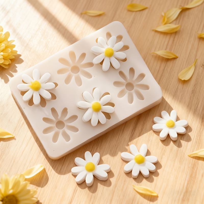 1pc 3D Daisy Sunflower Silicon - огляд і ціна Soap Making Designs