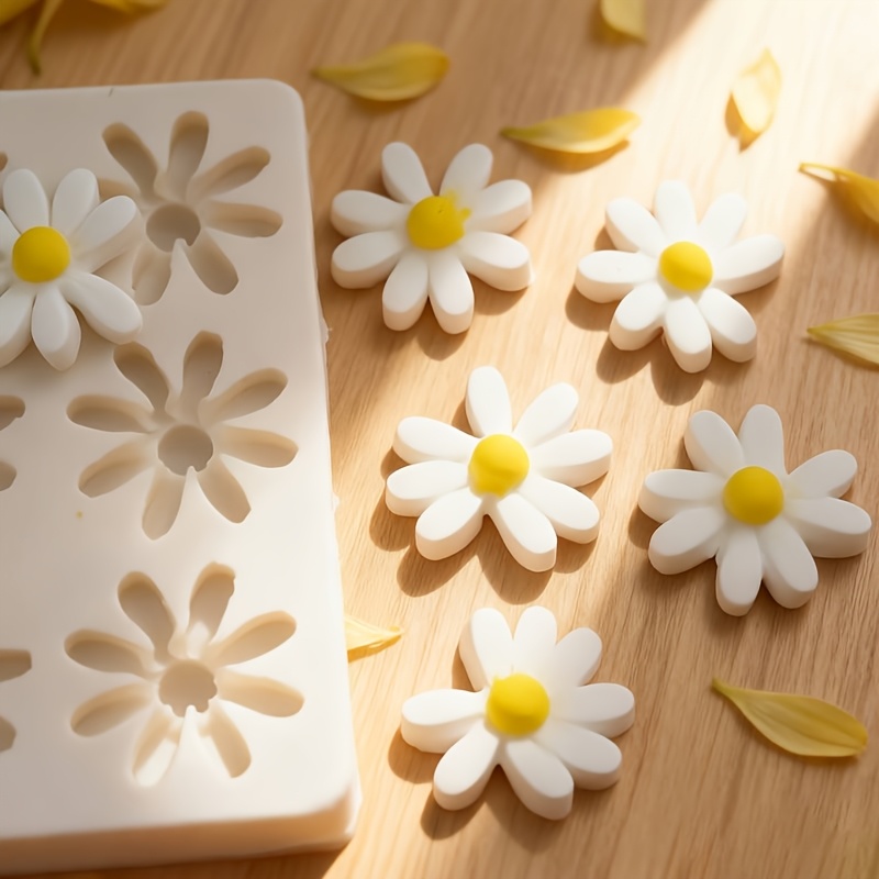 1pc 3D Daisy Sunflower Silicon - огляд і ціна Soap Making Designs