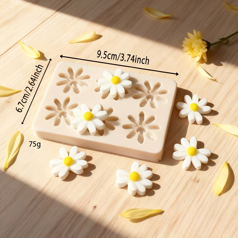 1pc 3D Daisy Sunflower Silicon - огляд і ціна Soap Making Designs