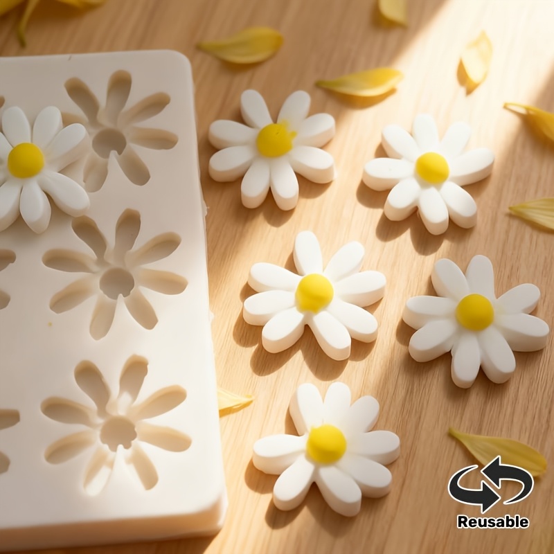 1pc 3D Daisy Sunflower Silicon - огляд і ціна Soap Making Designs