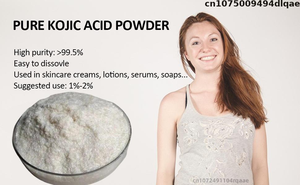 99% Purity Kojic Acid Crystal  - огляд і ціна Soap Making Acid