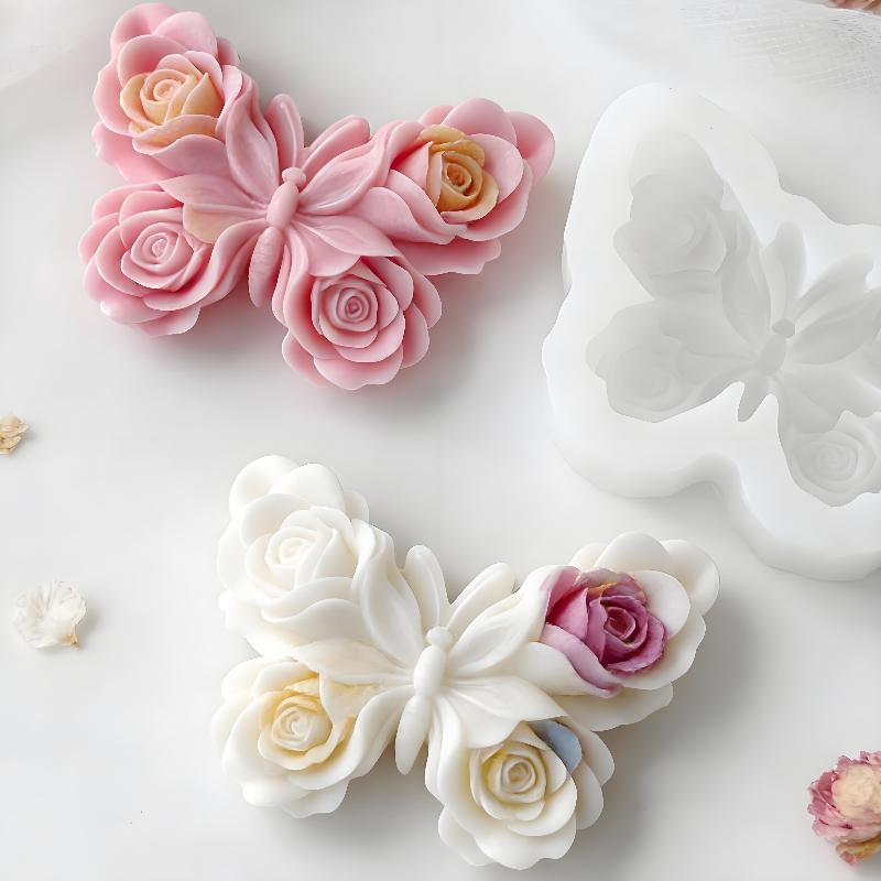 DIY Rose Butterfly Form Silico - огляд і ціна Soap Making Designs