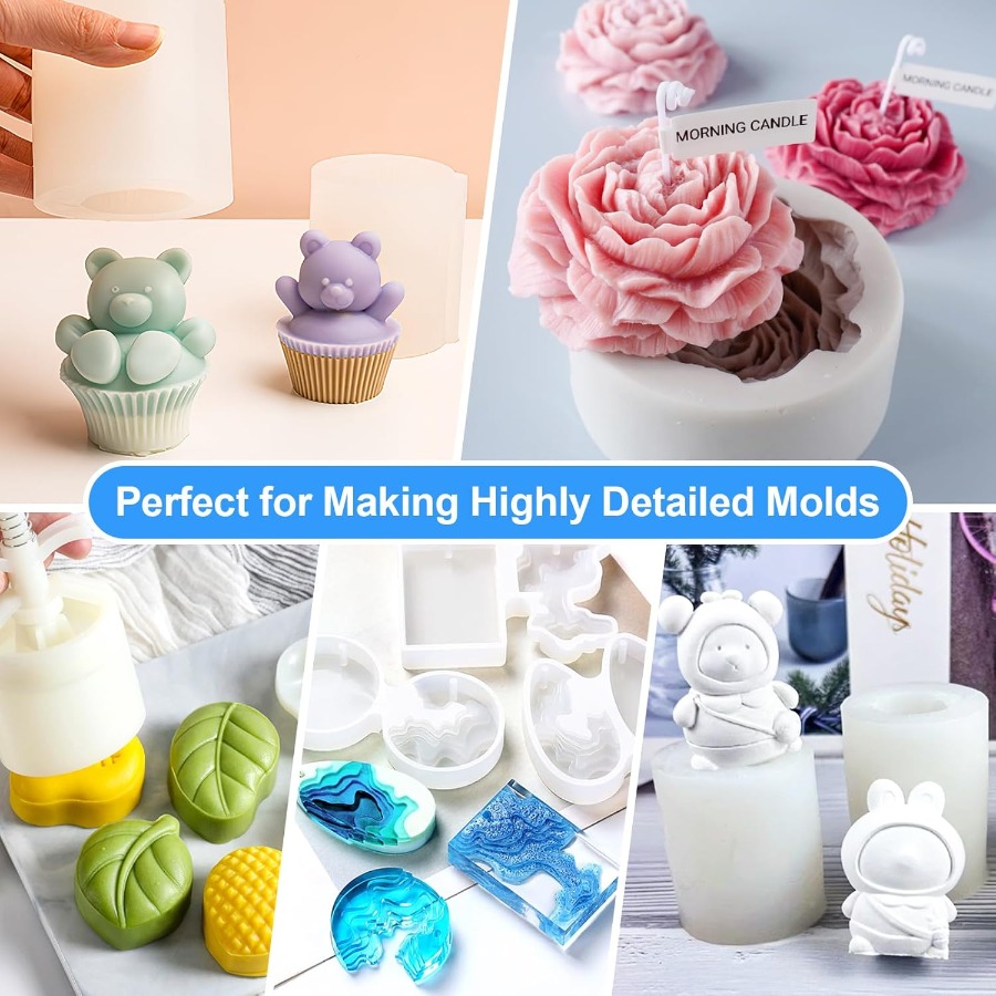 Silicone Mold Making Kit, 38.8 - огляд і ціна Soap Making Designs